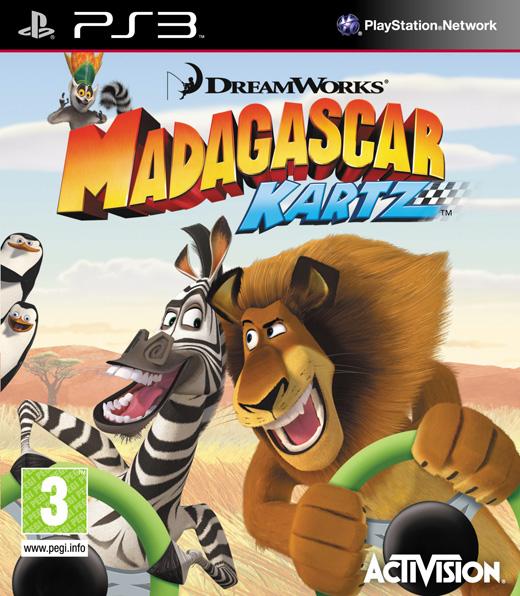 【極レア】【PS3】MADAGASCAR KARTZ【北米版】 Dreamworks Madagascar Kartz (PS3) | €29.99 | Aanbieding!