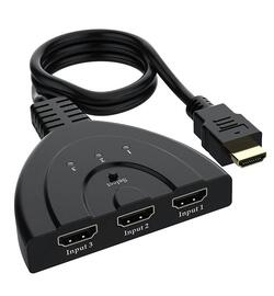 3-Port HDMI Splitter - Zwart