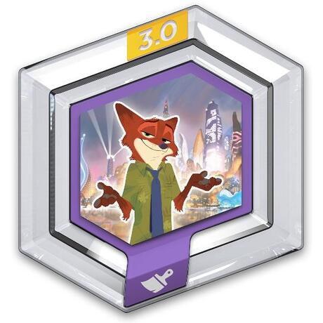 Zootopia Officer Wilde Power Disc - Disney Infinity 3.0