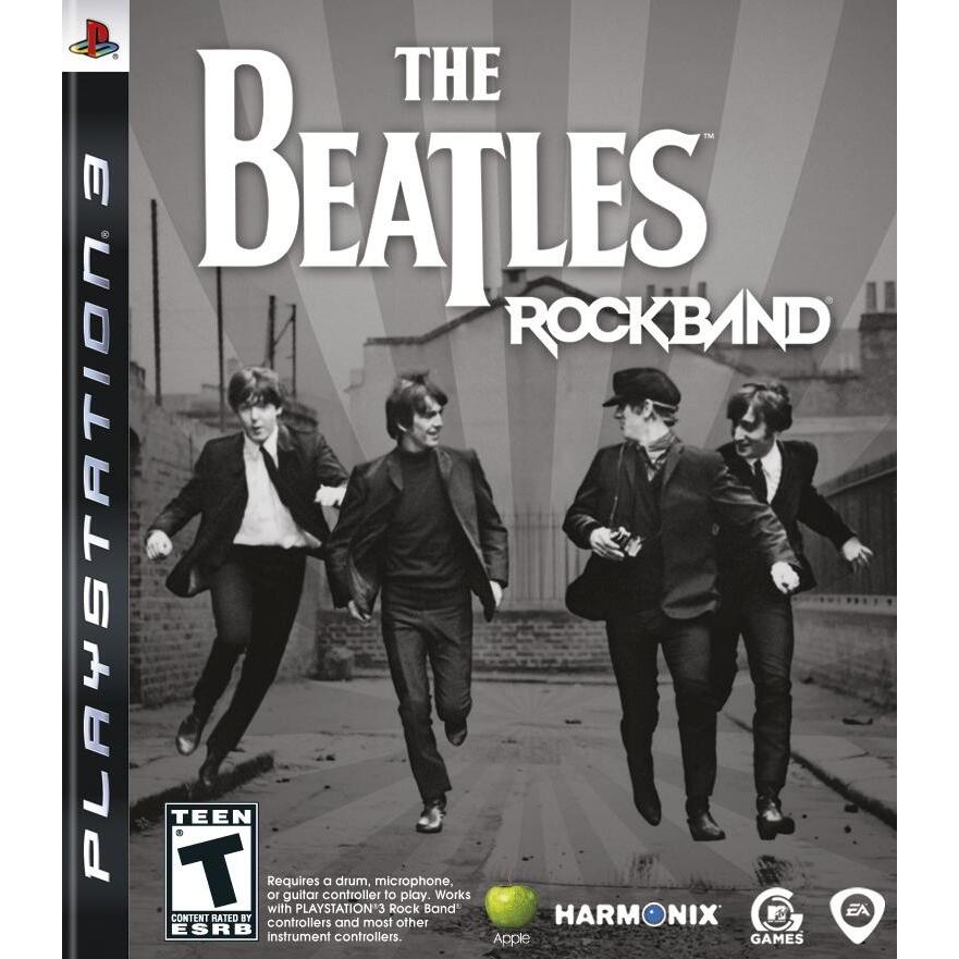 Beatles rock shop band guitar ps3